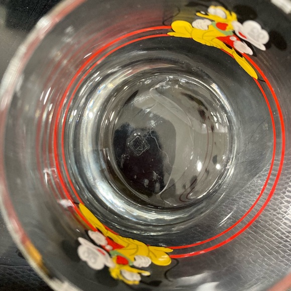 Vintage 1990’s Disney Mickey and Pluto juice Glass Tumbler - Picture 6 of 7